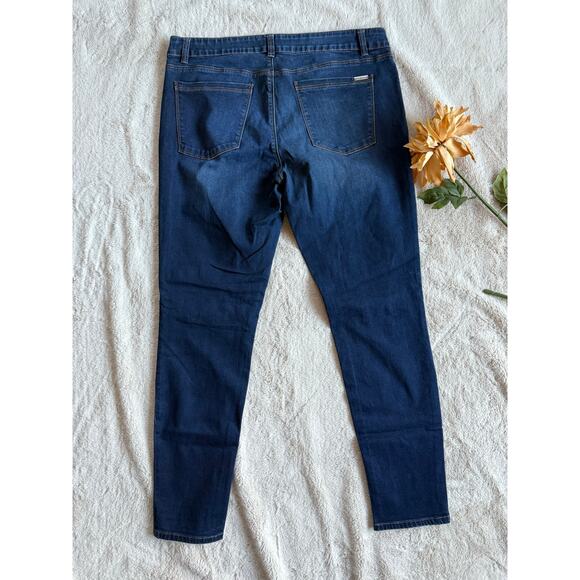 WHBM White House Black Market Skinny Leg Jeans 12R - Picture 2 of 5